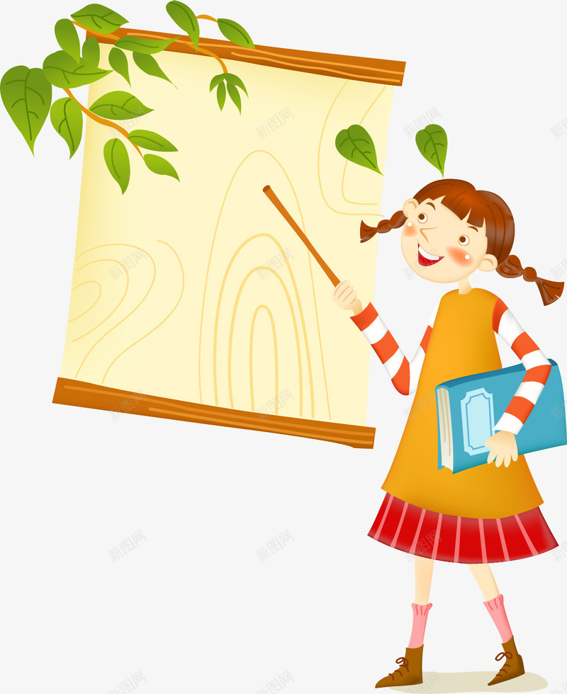 手绘教学png免抠素材_新图网 https://ixintu.com 手绘 教学 教育