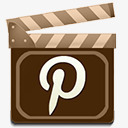 字母p电影风格logo图标png_新图网 https://ixintu.com logo 图标 字母 电影 风格
