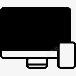 苹果电脑鼠标iMac台式电脑鼠标图标高清图片