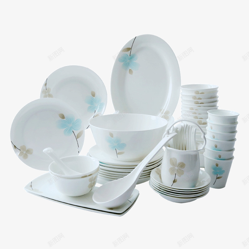 陶瓷餐具盘子png免抠素材_新图网 https://ixintu.com 产品实物图 白色 盘子 陶瓷 餐具