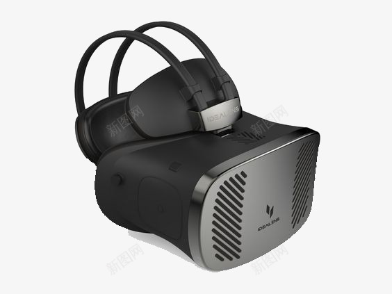 黑色VR眼镜png免抠素材_新图网 https://ixintu.com VR VR世界 VR技术 科技 虚拟现实 虚拟现实眼镜