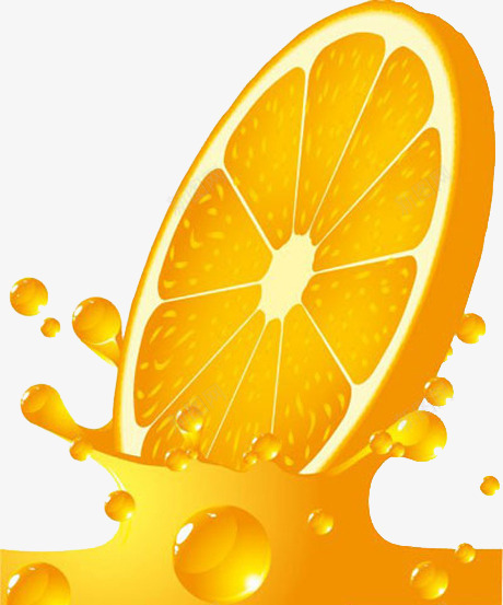 橙汁溅起的橙子png免抠素材_新图网 https://ixintu.com 橘子 橙子 橙色 水果 赣南