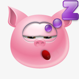 小猪睡眠multiplesmileysicons图标png_新图网 https://ixintu.com Piggy Sleep 小猪 睡眠