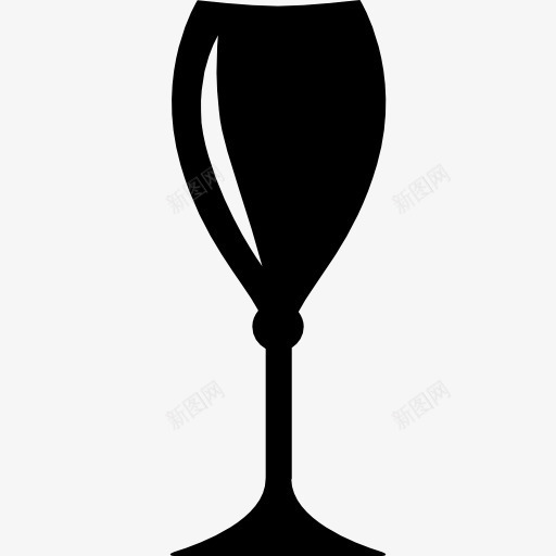 葡萄酒的黑色玻璃图标png_新图网 https://ixintu.com 厨房包 容器 工具 玻璃 眼镜 酒 食品 饮料 黑