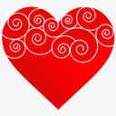 红色心型爱心图标png_新图网 https://ixintu.com 红色心型爱心图标下载