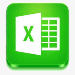 微软Excel电子表格Excel图标高清图片