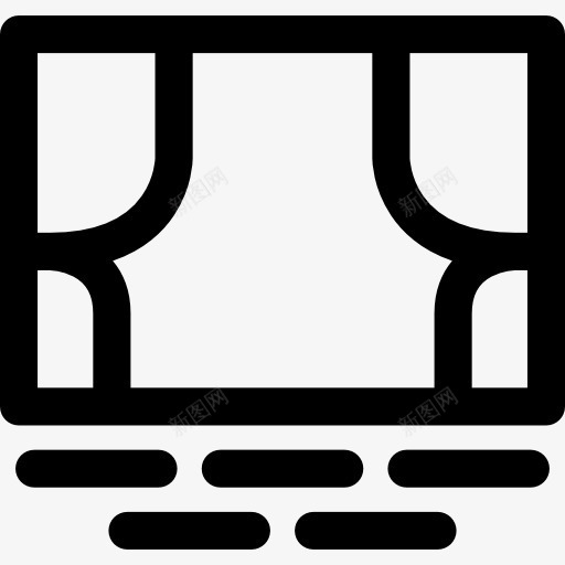 电影屏幕图标png_新图网 https://ixintu.com 戏剧 电影 界面