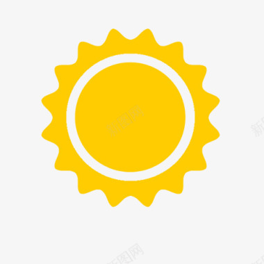 阳光明媚的AndroidWeathericons图标图标