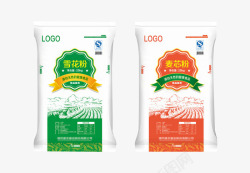 大米面粉小麦包装袋高清图片