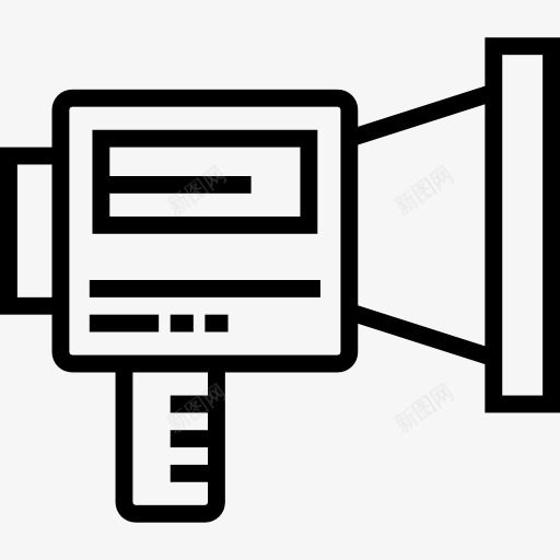 扩音器图标png_新图网 https://ixintu.com 喇叭 喊 工具和用具 扩音器 技术 抗议 播音员 电子