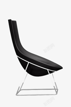 黑色超现实办公座椅素材