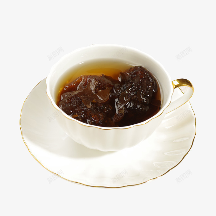 一杯胖大海茶png免抠素材_新图网 https://ixintu.com 一杯胖大海茶 一杯茶 产品实物 胖大海茶