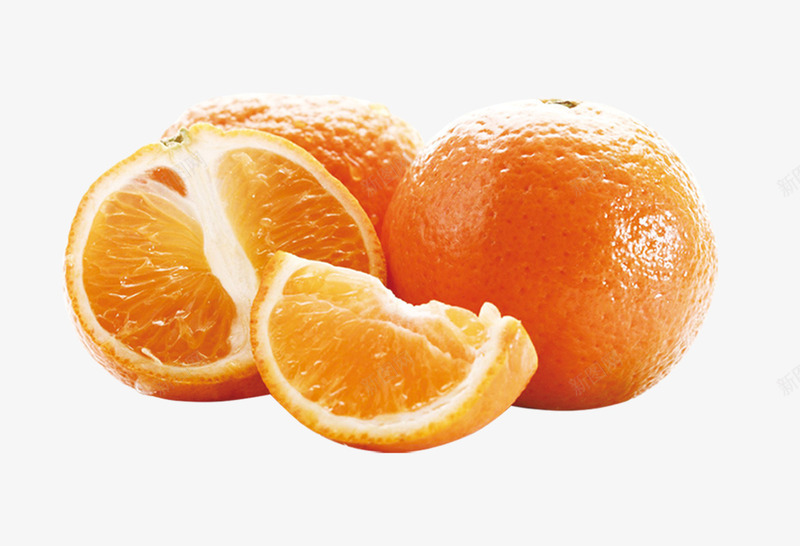 黄色剥开的橘子装饰图案png免抠素材_新图网 https://ixintu.com 免抠PNG 剥开的橘子 橘子 装饰图案 黄色