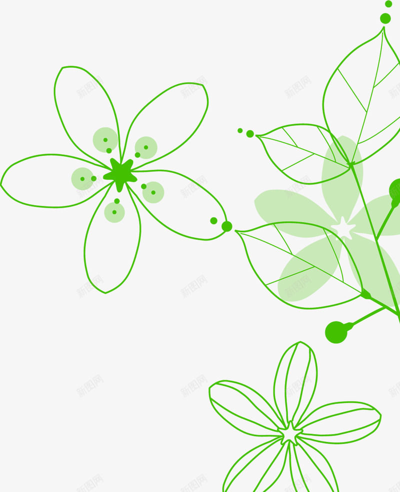 创意合成手绘绿色的植物造型png免抠素材_新图网 https://ixintu.com 创意 合成 植物 绿色 造型