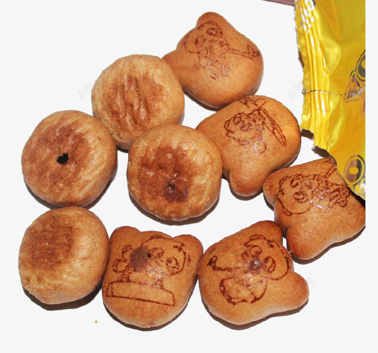 夹心饼干png免抠素材_新图网 https://ixintu.com 新加坡进口 明治 熊猫双重巧克力夹心饼干 零食