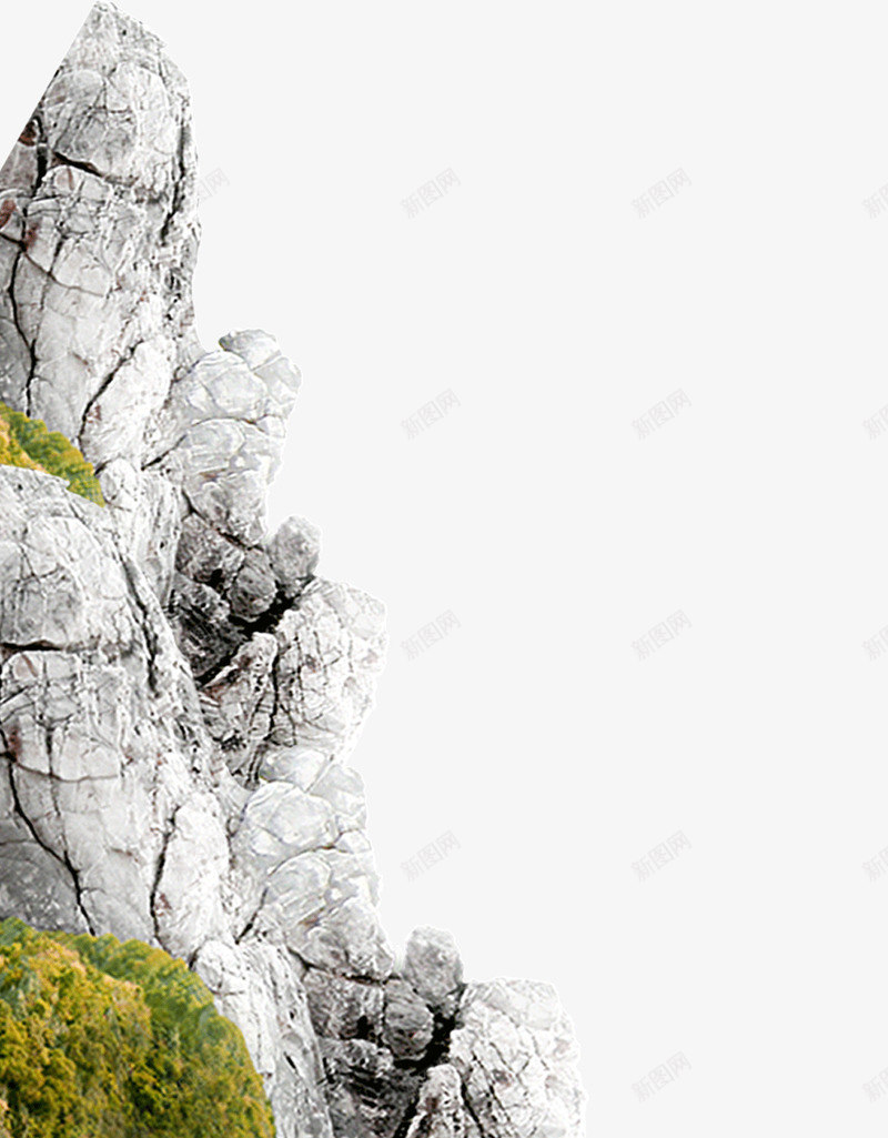 假山石像绿色植物png免抠素材_新图网 https://ixintu.com 假山 植物 石像 绿色
