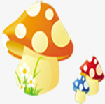 可爱创意蘑菇造型png免抠素材_新图网 https://ixintu.com 创意 可爱 蘑菇 造型