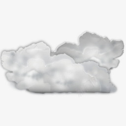 天气许多云状态图标图标