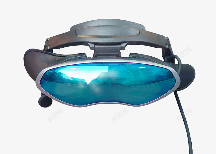 智能潜水镜png免抠素材_新图网 https://ixintu.com 大海 护目镜 潜水工具 蓝色