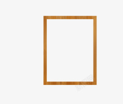 实木标实木色的长方形标图标高清图片