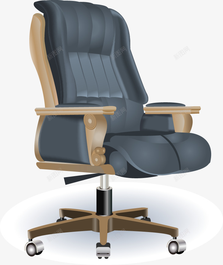 办公设备矢量图ai免抠素材_新图网 https://ixintu.com 办公室 办公设备 老板椅 设备 矢量图