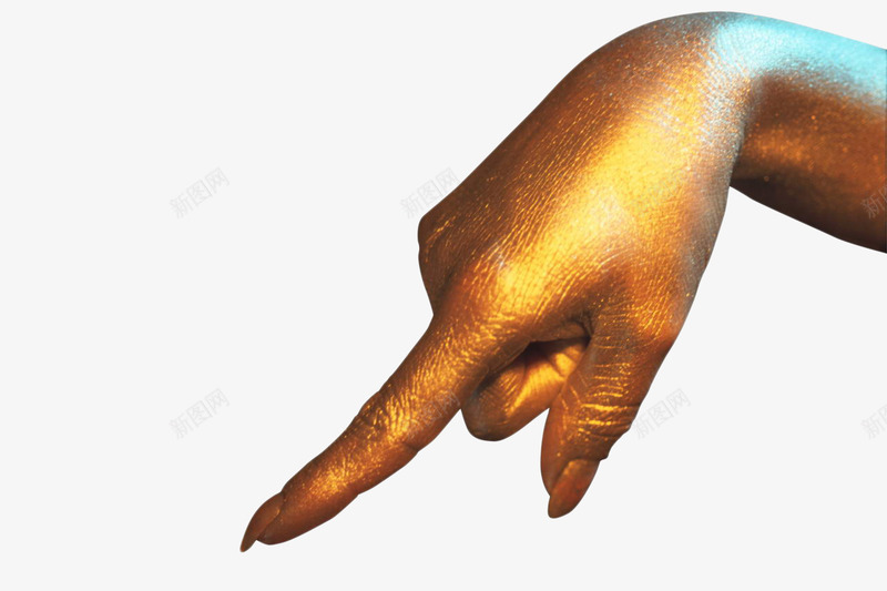 单手指点手部金属造型png免抠素材_新图网 https://ixintu.com 单手 手部 指点 金属造型