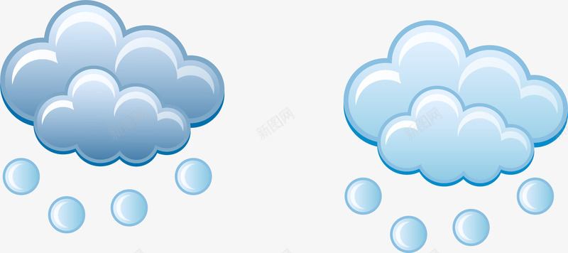 天气符号冰雹矢量图ai免抠素材_新图网 https://ixintu.com 下冰雹 冰雹 天气符号 矢量图