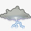 天气风暴GnomeDesktopicons图标图标