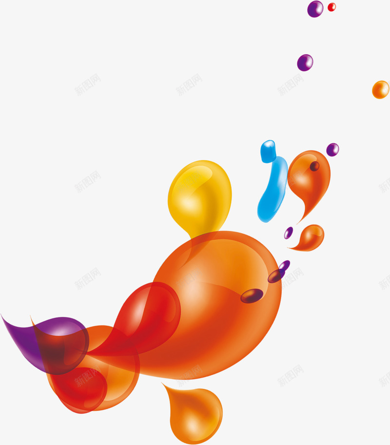 扁平风格质感气泡气球造型合成png免抠素材_新图网 https://ixintu.com 合成 扁平 气泡 气球 质感 造型 风格
