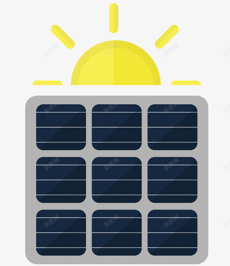 卡通太阳能png免抠素材_新图网 https://ixintu.com 卡通 太阳能 小太阳 阳光