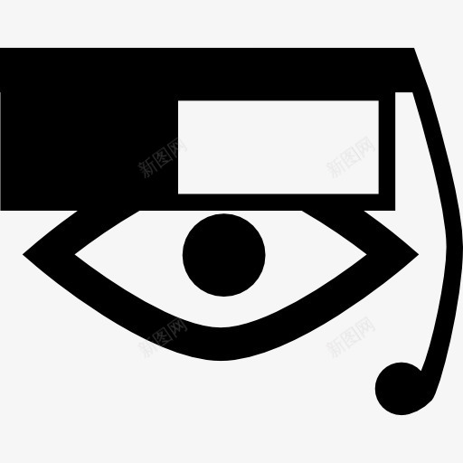谷歌玻璃眼图标png_新图网 https://ixintu.com 工具 技术 玻璃 眼睛 眼镜 计算机 谷歌 谷歌眼镜