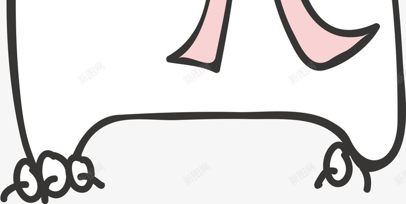 卡通线条猫咪png免抠素材_新图网 https://ixintu.com 免抠PNG 动物 卡通 猫咪 童趣 线条 装饰图案