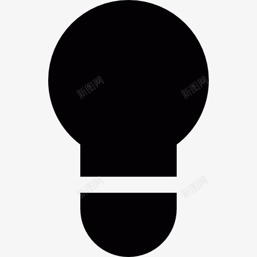 灯泡图标png_新图网 https://ixintu.com 工具和用具 灯 照明 电力 白炽灯电压
