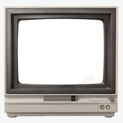 古老电视机灰色古老电视机古代器物实物高清图片