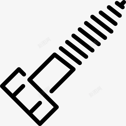 螺杆图标png_新图网 https://ixintu.com 器皿 家电修理 工具 建筑工具 建设 改进 螺丝