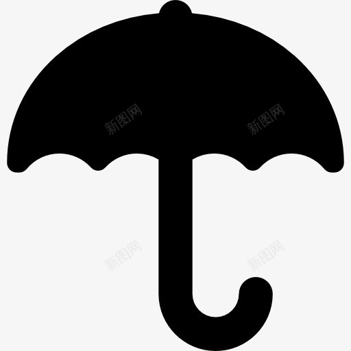 下雨天图标png_新图网 https://ixintu.com 伞 冬季 天气 雨