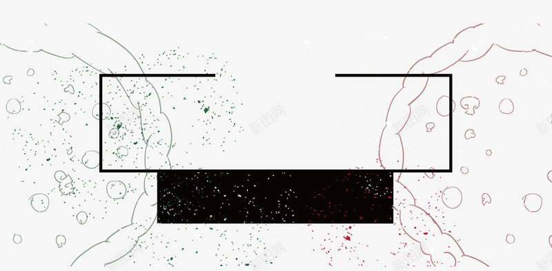 手绘披萨png免抠素材_新图网 https://ixintu.com 手绘 披萨 文案背景 线条 食物 黑色