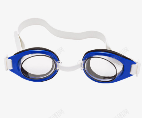 蓝色防水眼镜图标图标