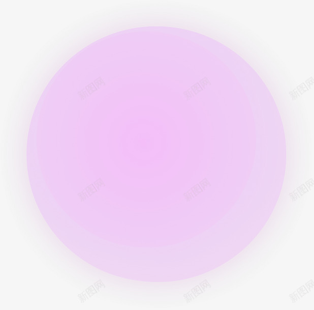 紫色发光球形png免抠素材_新图网 https://ixintu.com 发光 球行 素材 紫色