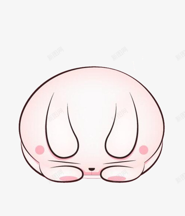 睡觉的小猪png免抠素材_新图网 https://ixintu.com 卡通 可爱的 呆萌的 小猪 手绘 瞌睡的 简笔