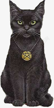 黑色猫咪png免抠素材_新图网 https://ixintu.com 图案 图片 猫咪 黑色