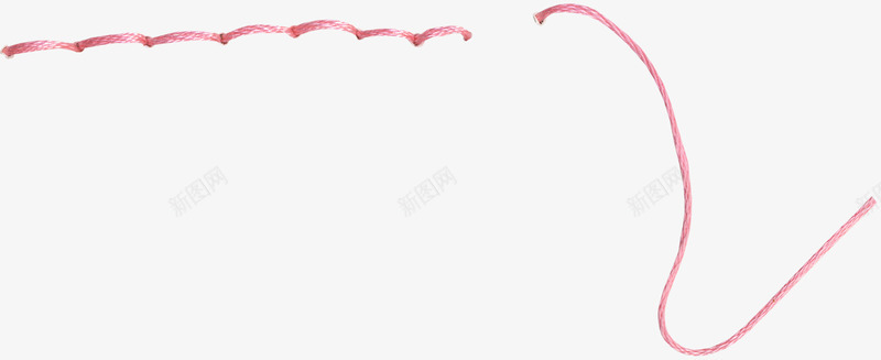 创意红色绳子png免抠素材_新图网 https://ixintu.com 创意绳子 红绳 红色绳子