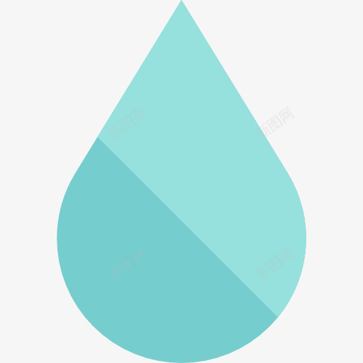雨滴图标png_新图网 https://ixintu.com 天气 水 滴 雨