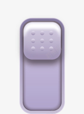 按钮紫色元素图标图标