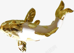 金色鱼儿金身造型素材