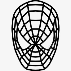 superheroe面具Spiderman图标高清图片