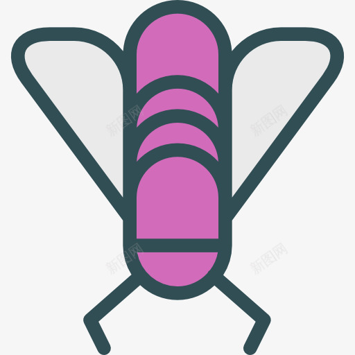 飞图标png_新图网 https://ixintu.com 动物 动物王国 昆虫 虫 蝇