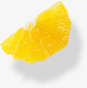 黄色橘子瓣图标图标