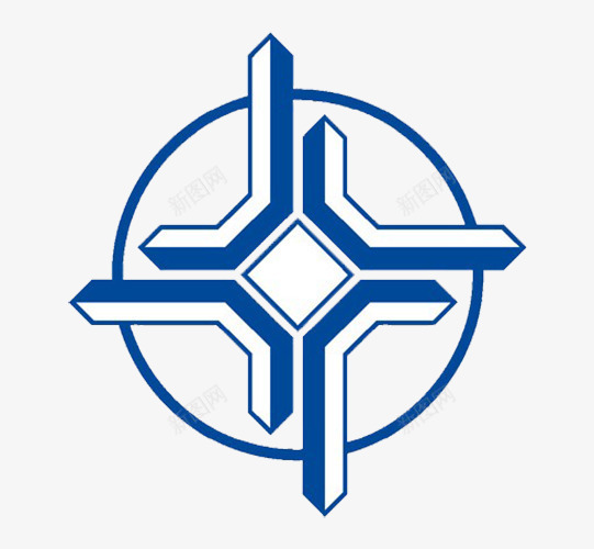 中交蓝色logo图标png_新图网 https://ixintu.com logo 中交 中交logo 中交蓝色logo 中国交通建设logo 蓝色