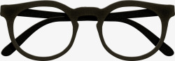 黑色的眼镜框眼镜高清图片
